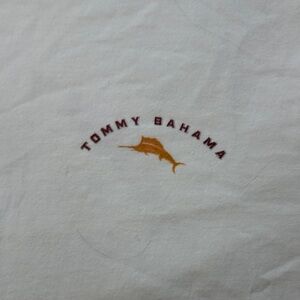 Tommy Bahama White Short Sleeve Tee - XL